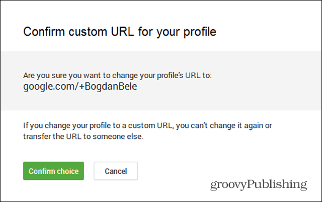 Cómo obtener una URL personalizada para su perfil de Google+