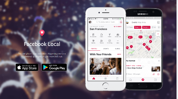 Facebook presentó Facebook Local, una nueva aplicación que te permite explorar todas las cosas interesantes que suceden en el lugar donde vives o adónde viajas.