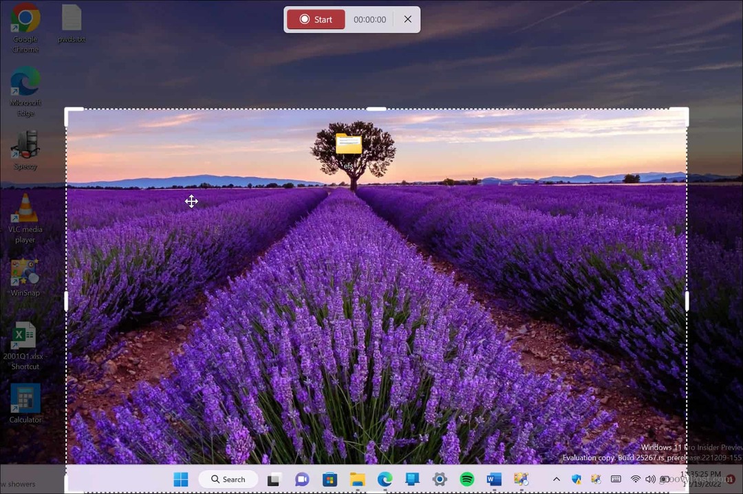 Cómo grabar en pantalla con Snipping Tool en Windows 11
