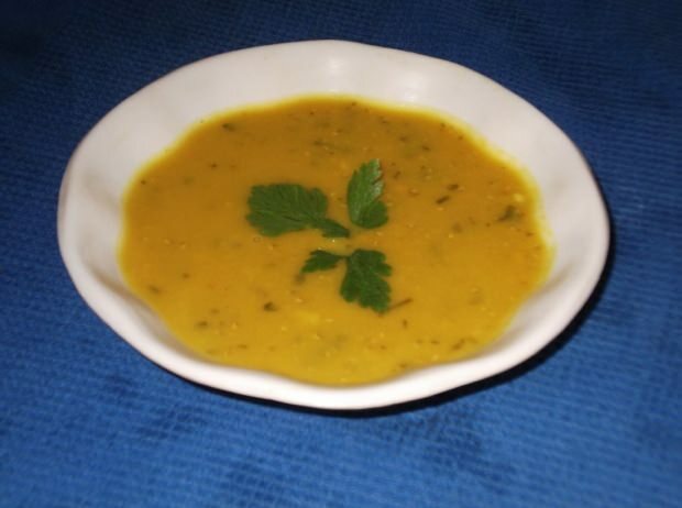 receta de sopa de lentejas amarillas
