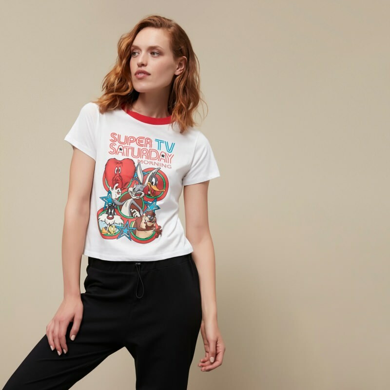 ¡Los modelos de camiseta de personajes de Looney Tunes más elegantes! Modelos de camisetas estampadas