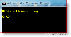 Agregue Ejecutar como usuario diferente al menú contextual del Explorador de Windows para Vista y Server 2008:: groovyPost.com