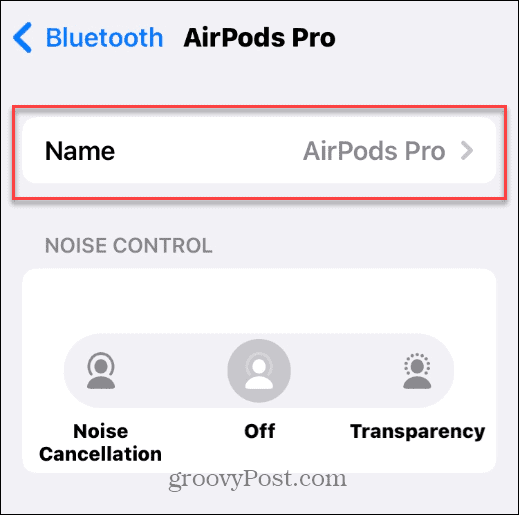 Cambia el nombre de tus AirPods