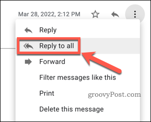 Responder a todos en Gmail