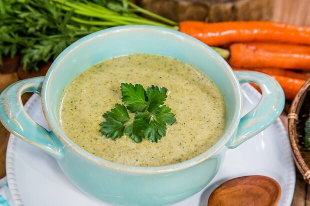 receta de sopa de brócoli