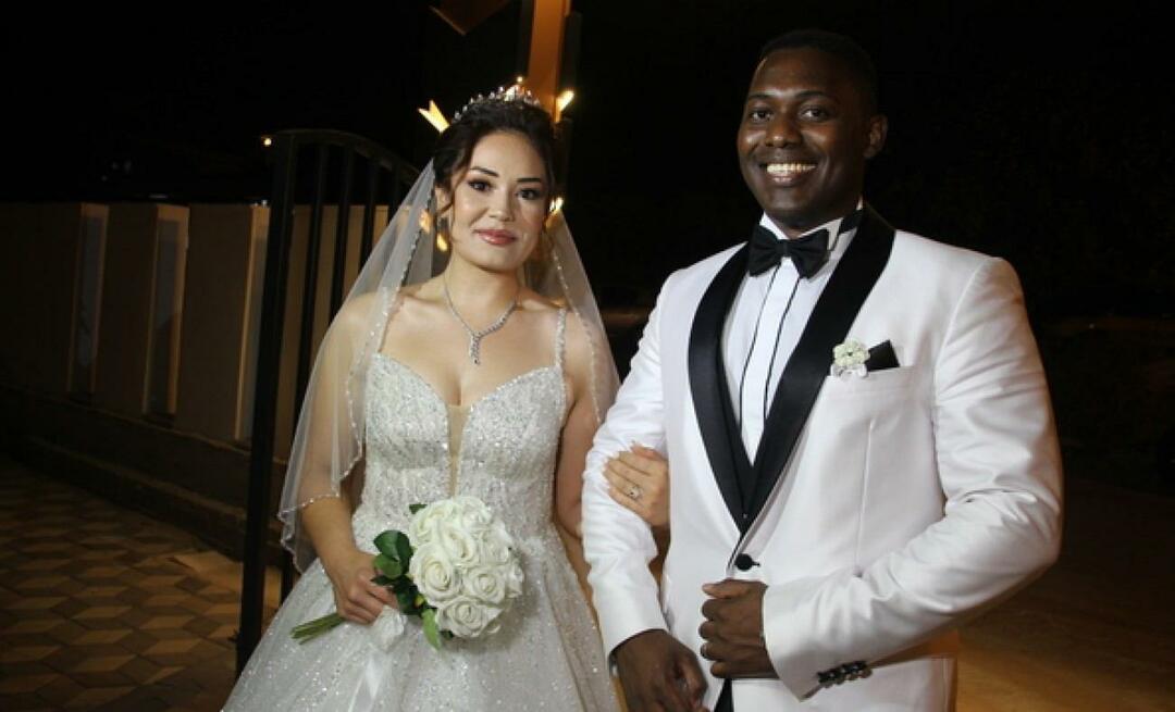 ¡Se ha añadido uno nuevo a la serie de novios africanos! Omary de Tanzania e İrem de Mersin se casaron