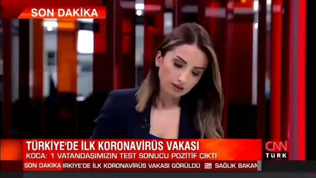 ¡El reportero de CNN Türk, Duygu Kaya, contrajo coronavirus!