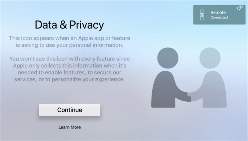  Datos y privacidad tvOS Apple TV