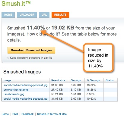 smush it reductor de imagen