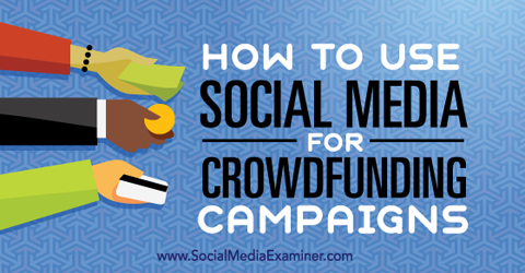 redes sociales para campañas de crowdfunding