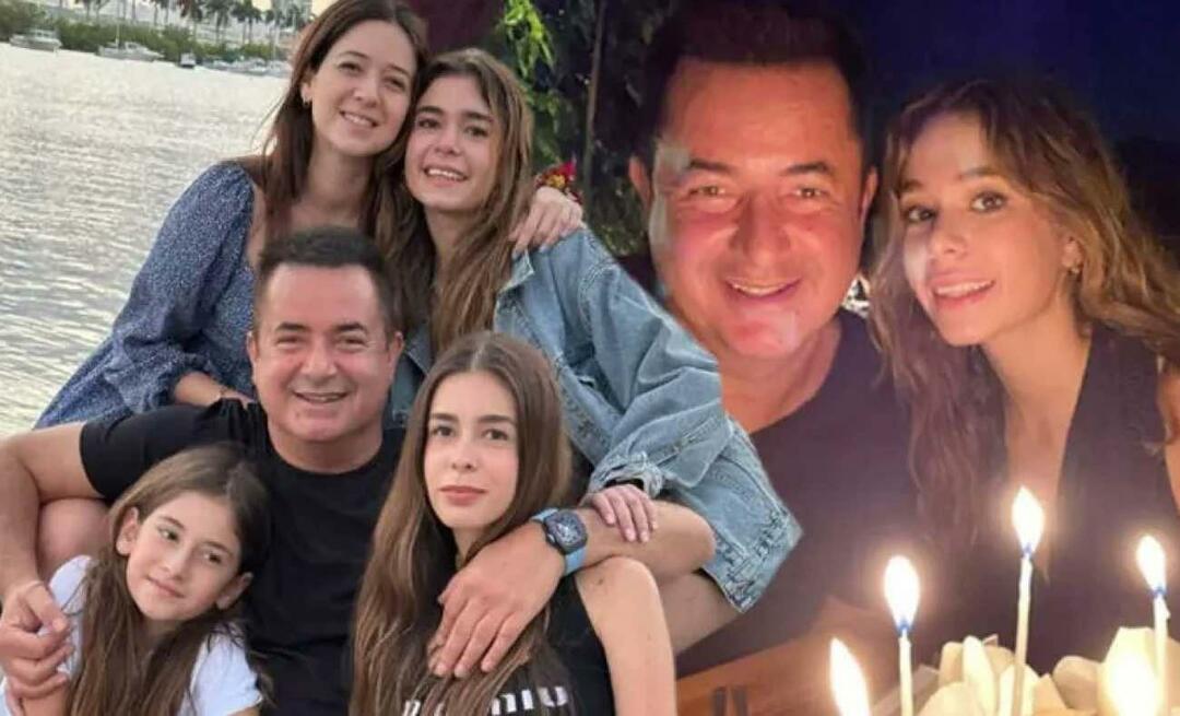 ¡Mensaje de cumpleaños de Acun Ilıcalı a su hija Leyla! '¿Avión de regalo de cumpleaños?'