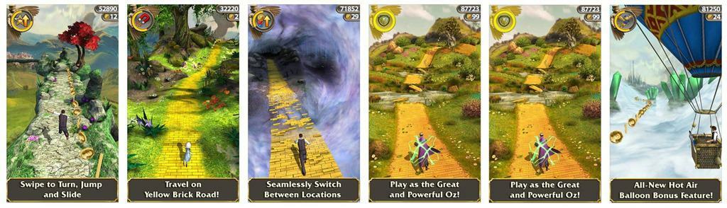 Aplicación gratuita de la semana de Apple iTunes Store, Temple Run: OZ