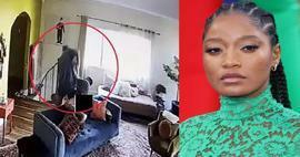 ¡La estrella mundialmente famosa Keke Palmer experimentó horror! La cámara de su casa registró los aterradores momentos.