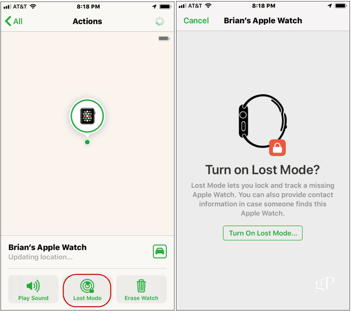 Encuentra Apple Watch_Lost_Mode