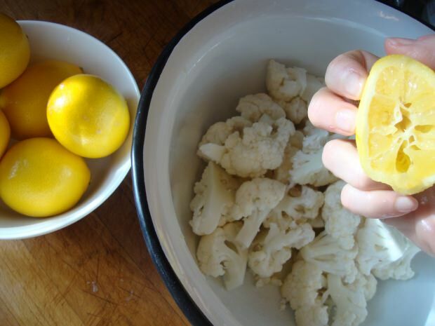 ¿Cómo almacenar la coliflor?