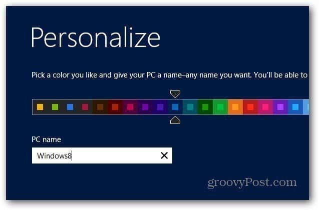 Personaliza Windows 8