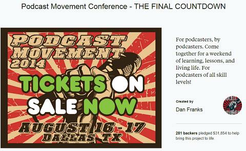 podcast movimiento kickstarter