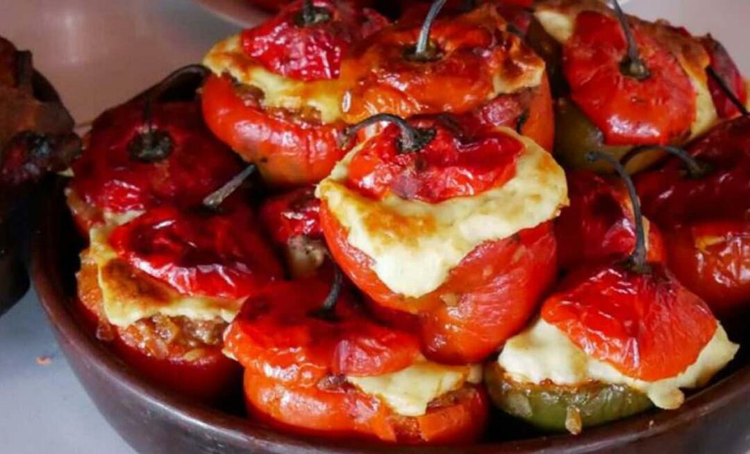 ¡Receta de rocoto relleno de pimiento rojo! ¿Cómo se elabora el rocoto relleno?