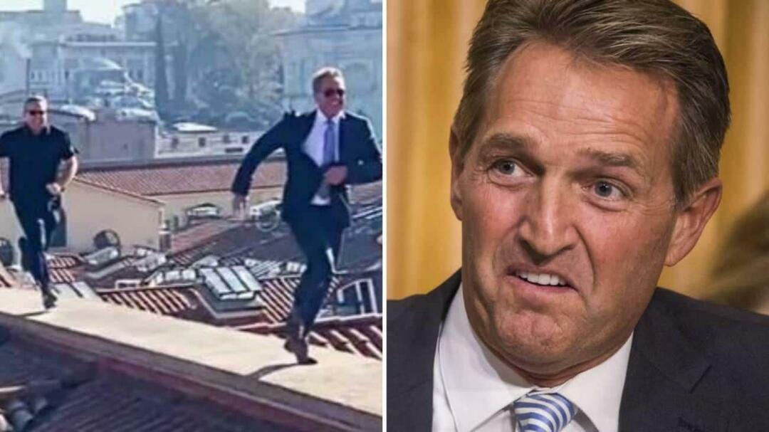 El embajador de EE. UU. en Ankara, Jeffry Flake, corrió sobre el techo del Gran Bazar