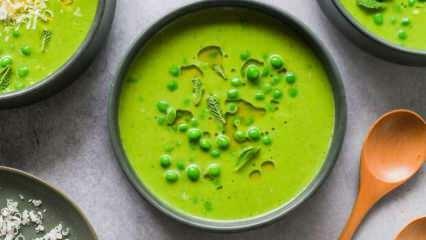 ¡Receta de sopa de guisantes verdes! ¿Cómo hacer una reconfortante sopa de guisantes?