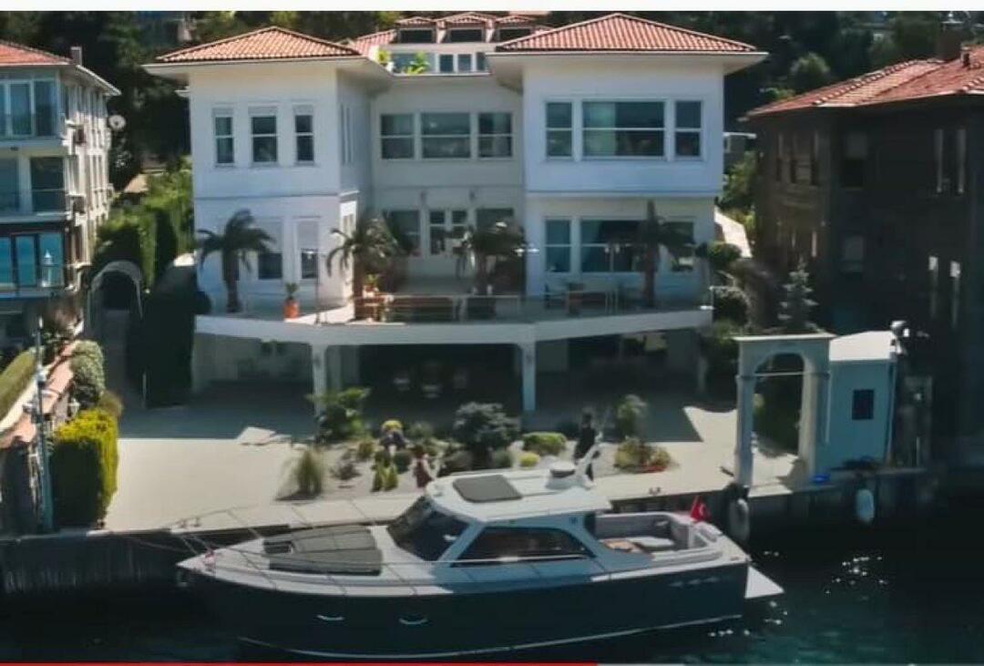 La mansión en la serie de televisión Yalı Çapkını 
