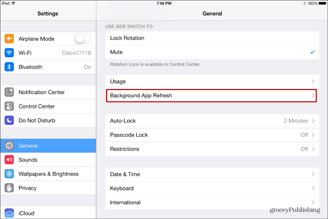 Consejos para administrar aplicaciones en iOS 7
