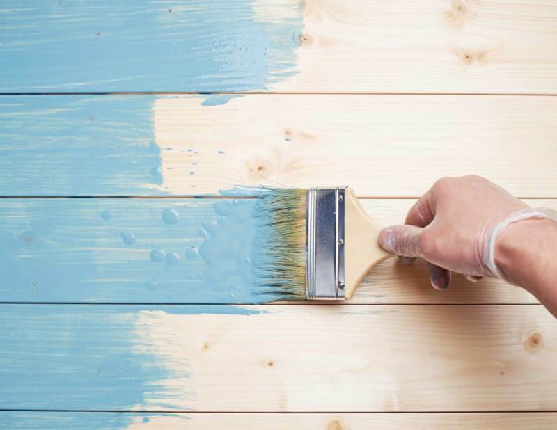 ¿Cómo pintar madera? ¿Cuáles son los materiales de pintura de madera?