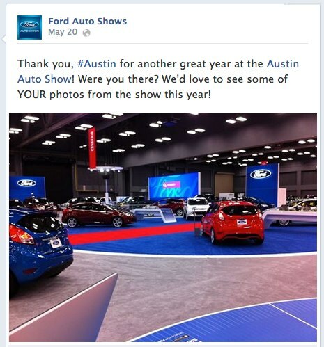 exhibiciones de autos ford