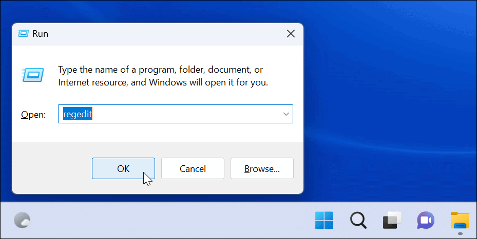 regedit bloquea a los usuarios de la configuración en Windows 11
