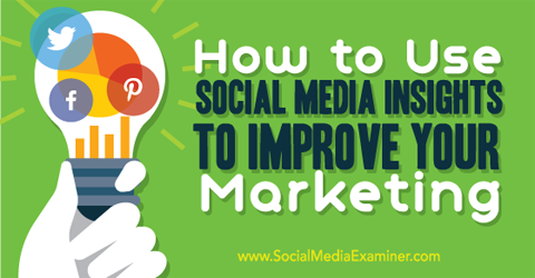 utilizar facebook twitter y pinterest insights para mejorar el marketing en redes sociales
