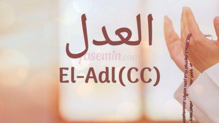 ¿Qué significa al-Adl (c.c)? ¿Cuáles son las virtudes del nombre Al-Adl? Esmaul Husna Al-Adl...