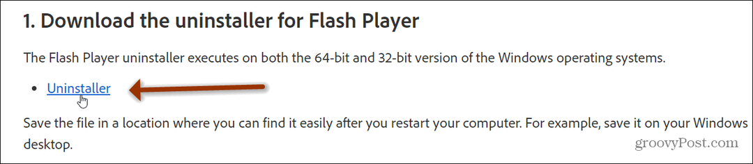 Cómo desinstalar Adobe Flash de Windows 10