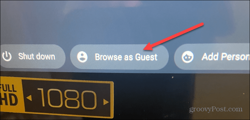 Habilitar el modo de invitado en Chromebook