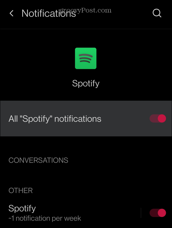 Obtener Spotify en una pantalla de bloqueo de Android