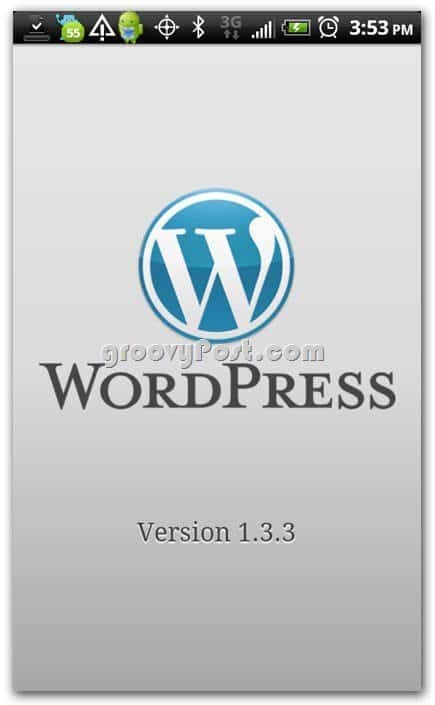 Wordpress en Android versión 1.33