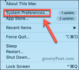 preferencias del sistema mac