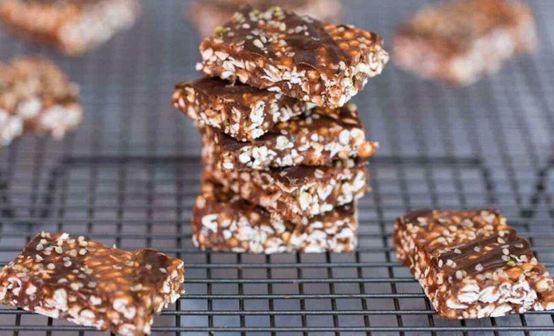 ¿Cómo hacer galletas saladas de trigo sarraceno? Receta de hojaldre de trigo sarraceno y chocolate