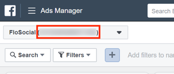 Utilice Facebook Business Manager, paso 12.