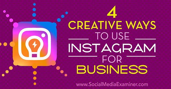 ideas creativas para empresas en instagram
