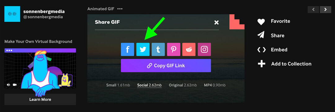 Cómo crear y usar GIF en su marketing de Twitter: Social Media Examiner