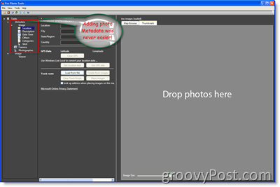 Metadatos de Microsoft Pro Photo Tools:: groovyPost.com