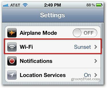 Apple iOS: deja de molestas notificaciones emergentes de WiFi