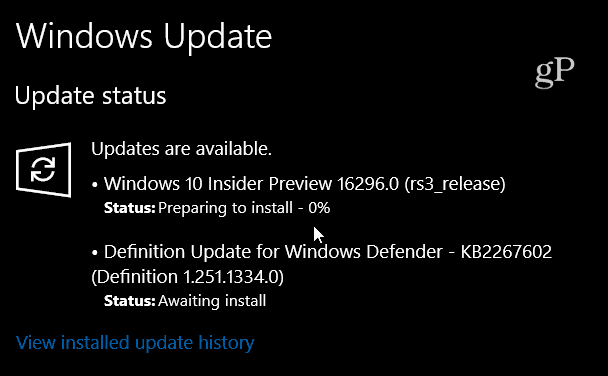 Microsoft lanza Windows 10 Preview Build 16296 para PC