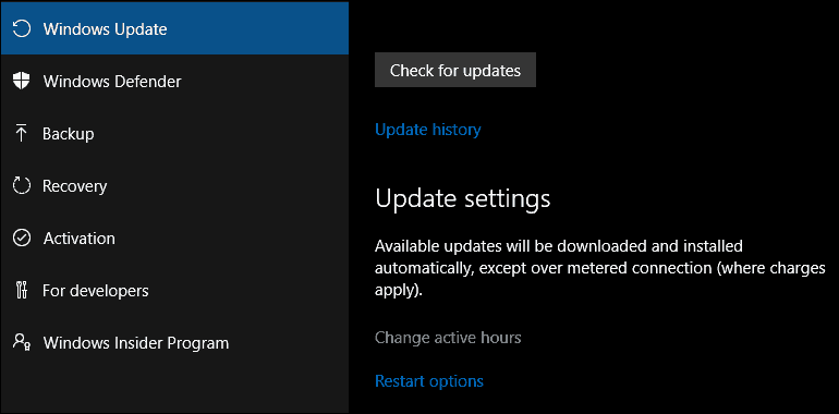 Cómo retrasar, diferir o bloquear la actualización de Windows 10 Fall Creators