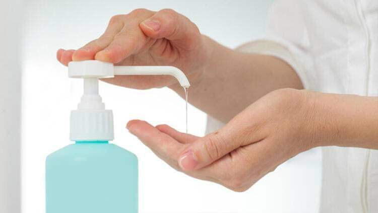 Cómo usar desinfectantes de manos
