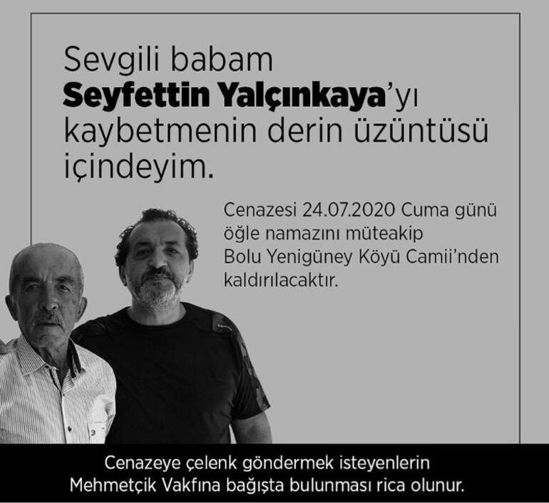 ¡Día doloroso del famoso chef Mehmet Yalçınkaya! Expulsó a su padre en su último viaje.