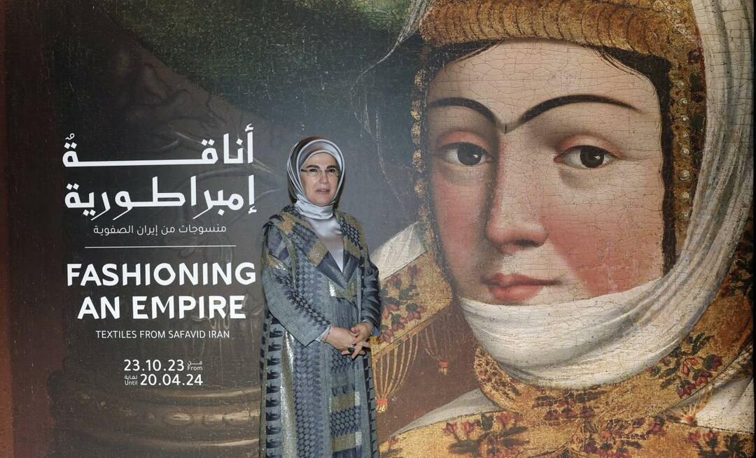 ¡Visita de la Primera Dama Erdoğan al Museo de Artes Islámicas de Qatar! "Me sentí felíz"