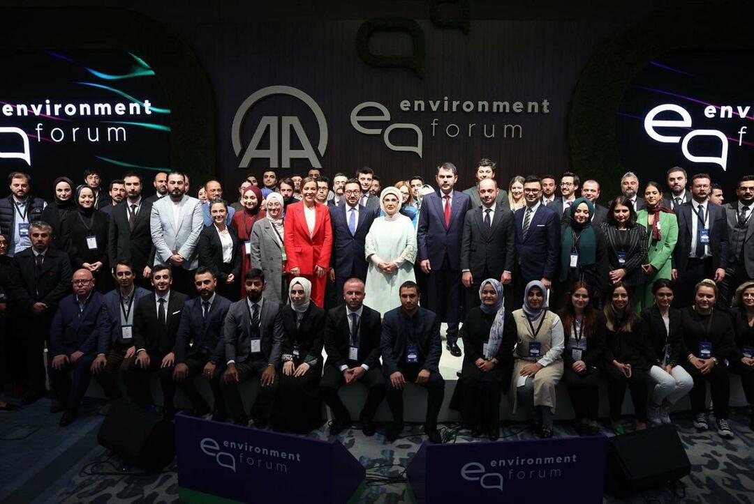 Emine Erdoğan asistió al Foro Ambiental Internacional