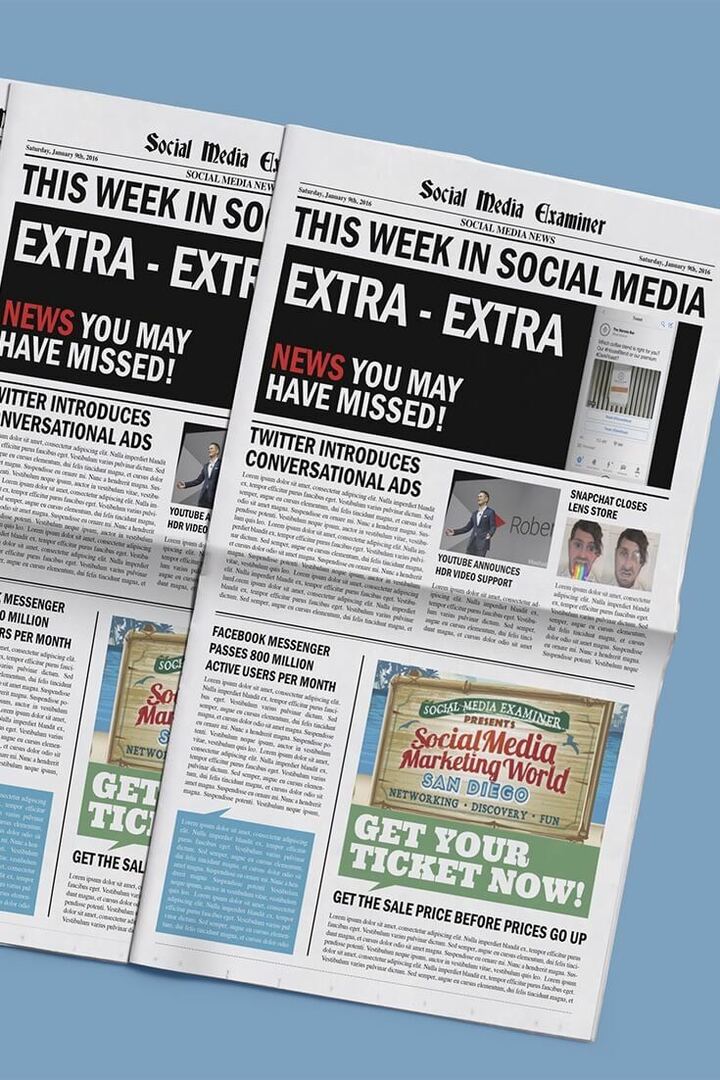 Twitter lanza anuncios conversacionales: esta semana en las redes sociales: examinador de redes sociales