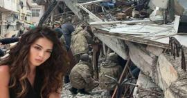 ¡Un grito de ayuda de Melisa Aslı Pamuk! Su familia quedó varada en el terremoto de Maraş.